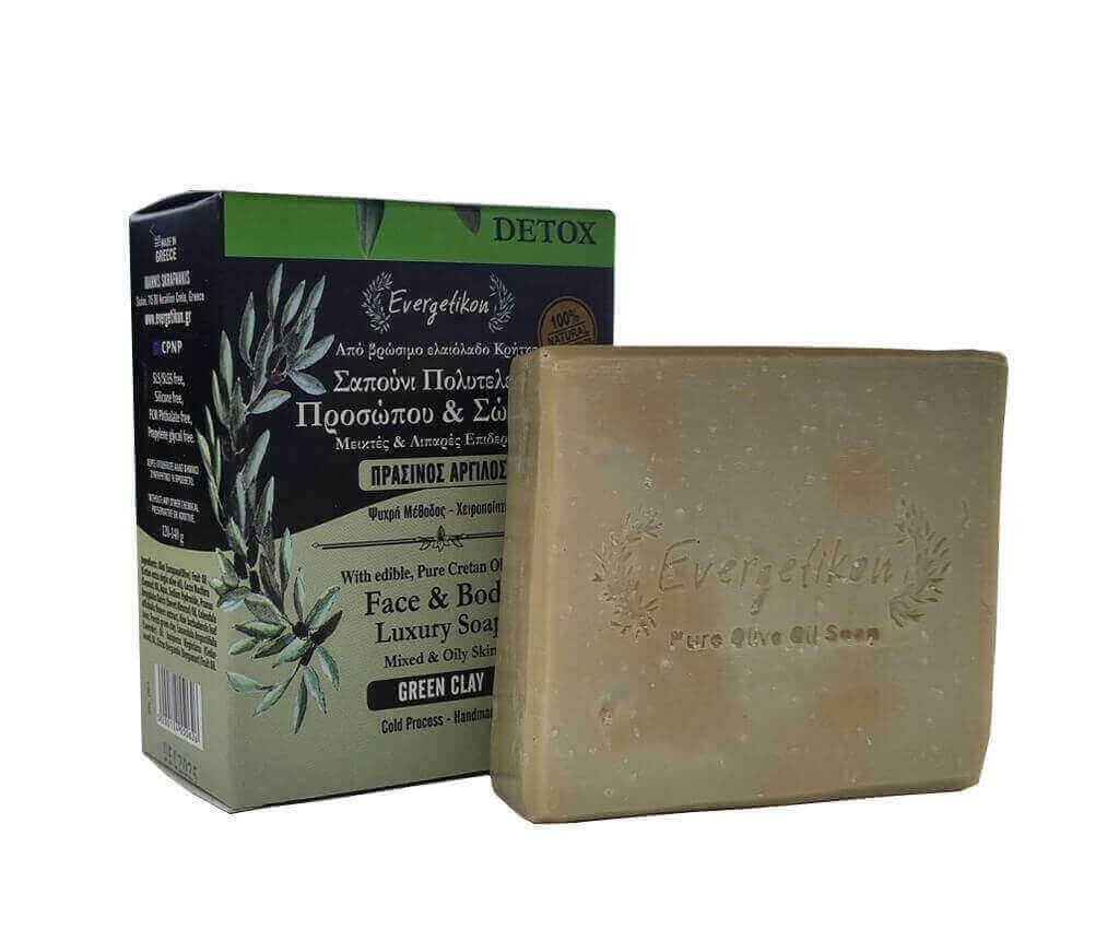 sapone di oliva argilla verde