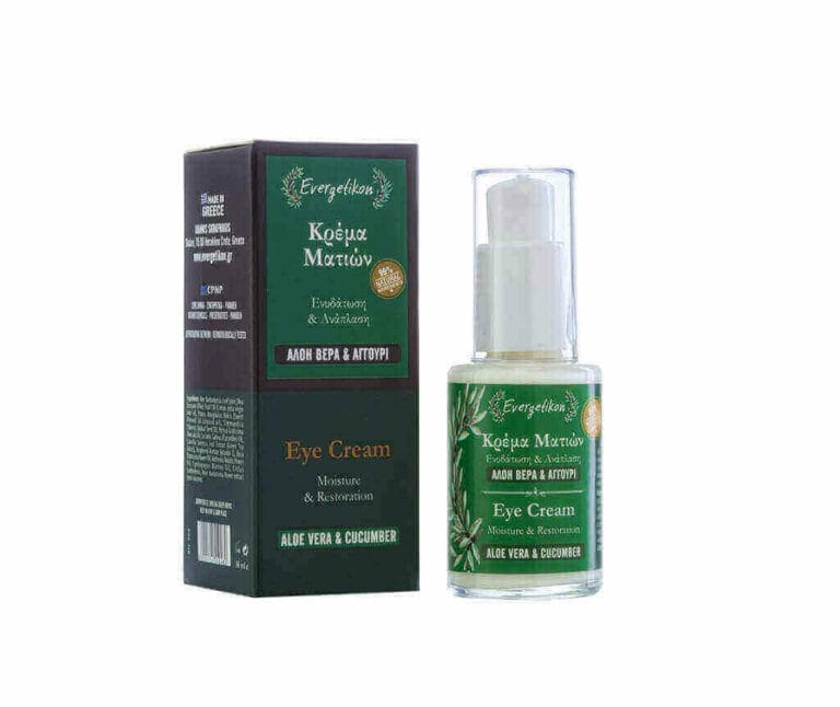 crema per il contorno occhi all'aloe vera