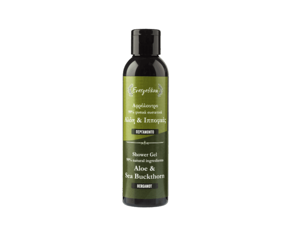 gel doccia naturale al bergamotto evergetikon