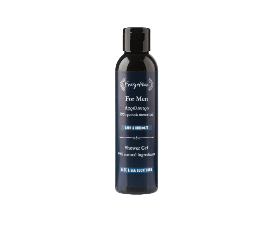 gel de ducha natural para hombres